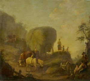 Heuernte by Balthasar Paul Ommeganck