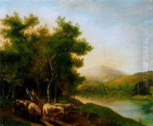 Esthangulat Hazatero Nyajjal (evening Mood With The Flock Coming Home)