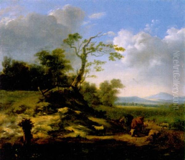 Weite Landschaft Mit Vieh - view 1