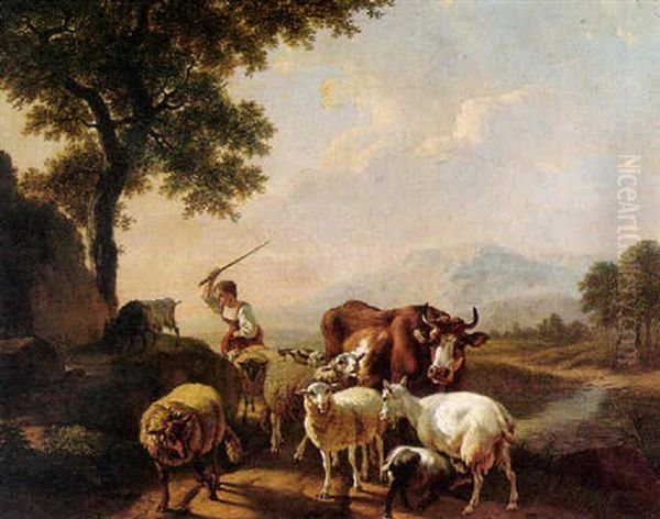 The Young Shepherdess - view 1