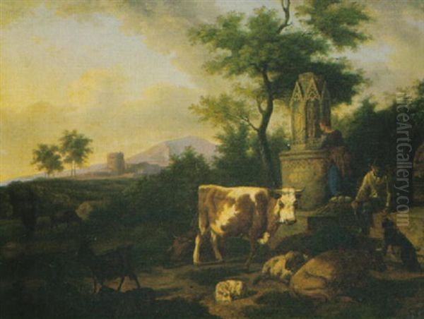 Hirte Und Herde - view 1