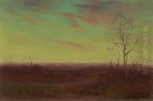 Winter Twilight Southwest Texas by Julian Onderdonk