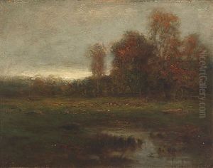 Twilight, Autumn Landscape by Julian Onderdonk