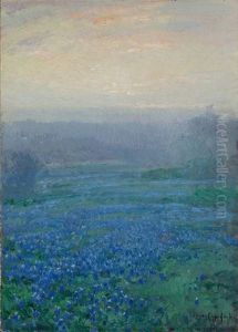 Bluebonnets At Sunrise by Julian Onderdonk