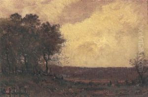 A Pasture At Dusk