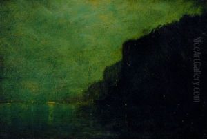 Hudson River - Fort Lee Ferry by Julian Onderdonk