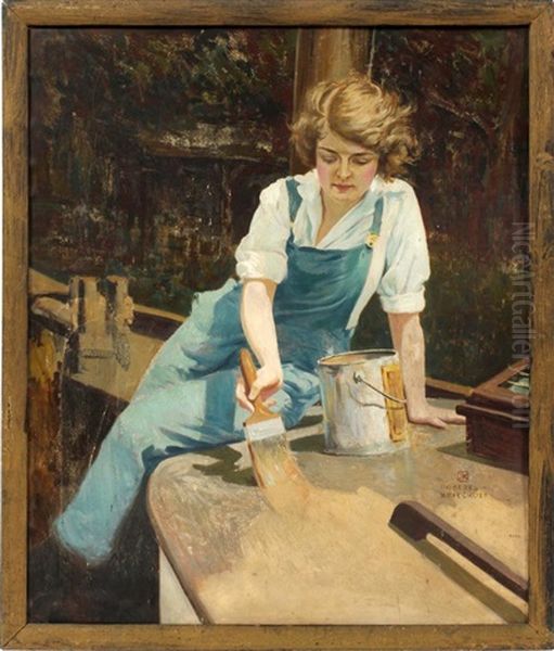 Cover Art Of 'motor Boating' Magazine, April,1922 - view 1
