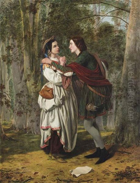 Rosalind And Celia - As You Like It, Act Iii: Scene 2 - view 1