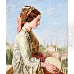 Tef Calan Kiz by Henry Nelson O'Neil
