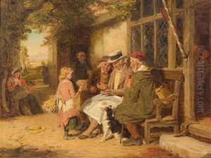 Sampling Wheat by George Bernard O'Neill