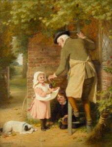 Picking Grapes by George Bernard O'Neill
