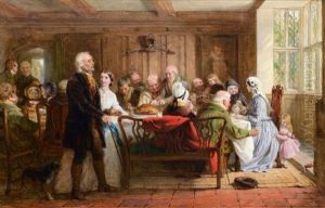 The Squire's Party by George Bernard O'Neill
