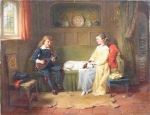 The Troubador by George Bernard O'Neill