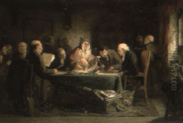 Signing Away The Deeds - view 1