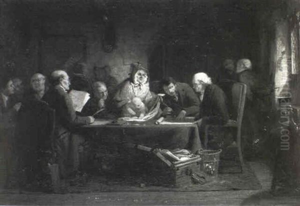 Sketch For "the Foundling" - view 1