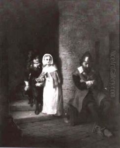 Kindliche List by George Bernard O'Neill