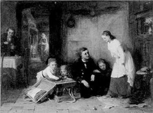 Interior With Children