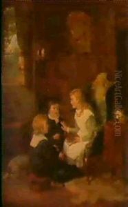 The Story by George Bernard O'Neill