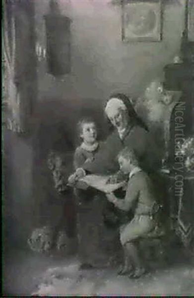 Reading The Family Bible - view 1