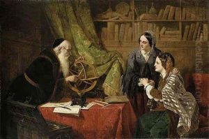 Consulting The Astrologer by Henry Nelson O'Neill