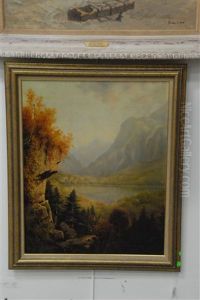 Wooded Landscape by William Ongley