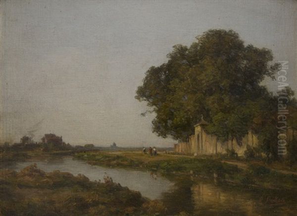 Flusslandschaft - view 1