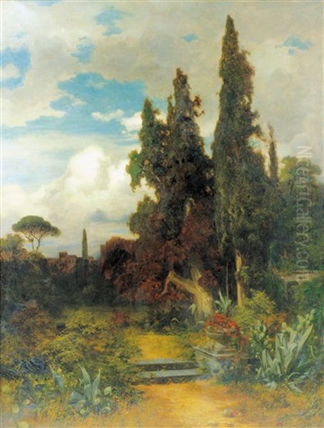 Sudlandische Parklandschaft - view 1