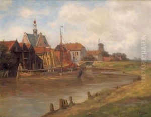 Ansicht Von Emden In Ostfriesland