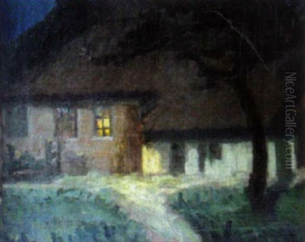 Bauernhaus Am Abend - view 1