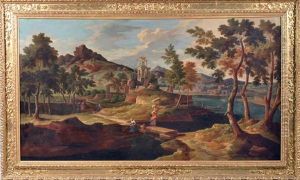Paesaggio Ideale Della Campagna Romana