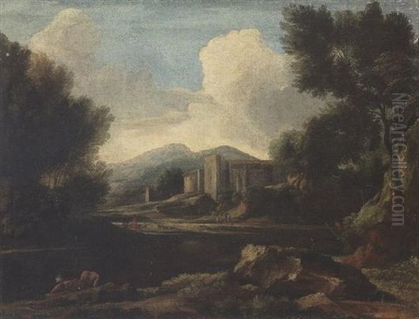 Paesaggio Con Figure - view 1