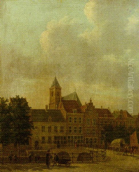 A View Of The Nieuwegracht (?), Utrecht - view 1