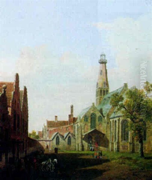 Outside The Church - view 1
