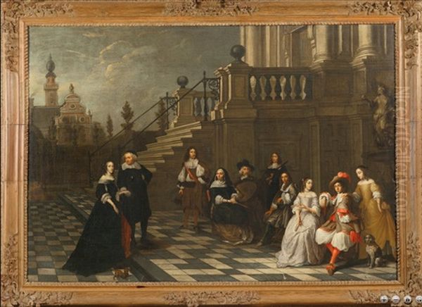 L"heure Du Concert Dans La Cour Du Palais - view 1