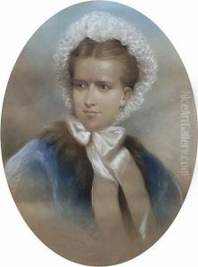 'the Passing Smile', A Portrait Of H.r.h. Princess Alexandra Of Denmark by Alexander Blaikley