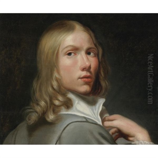 Portrait Of A Young Man by Jacob Oost the Elder