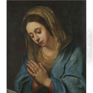 The Madonna At Prayer by Jacob Oost the Elder