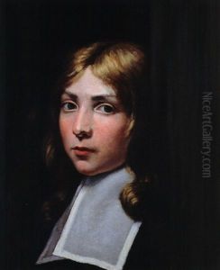 Portrait Eines Jungen Mannes Portrait Eines Jungen Mannes