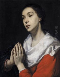 The Virgin At Prayer by Jacob Oost the Elder