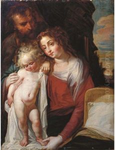 The Holy Family by Jacob Oost the Elder