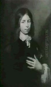 Portrait Of A Boy Aged 14 by Jacob Oost the Elder