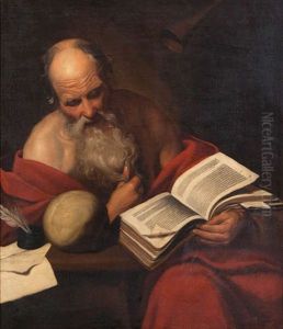 Saint Jerome En Priere Et La Trompette Du Jugement Dernier
