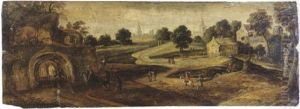 Paysage Panoramique by Isaac Van Oosten
