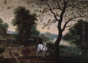 Le Paradis Terrestre Et L'arche De Noe