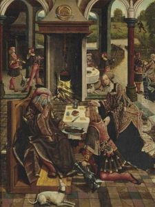 Jacob And Esau by Jacob Cornelisz Van Oostsanen