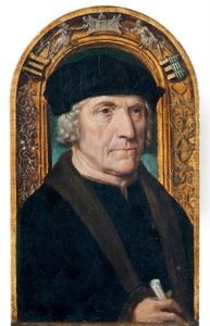 Portrait De Jacob Pijnssen by Jacob Cornelisz Van Oostsanen
