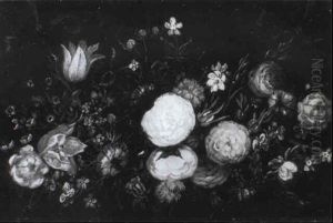Blumenstilleben by Catharyna Oostvries