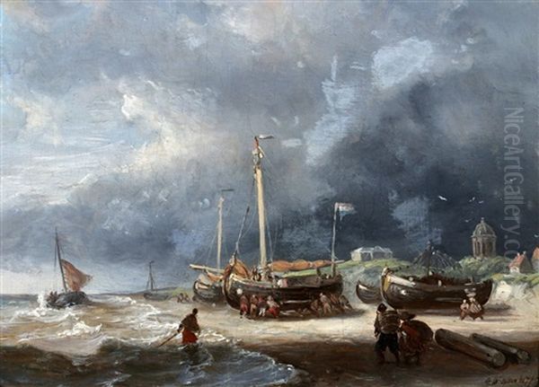 Botters Op Het Strand - view 1