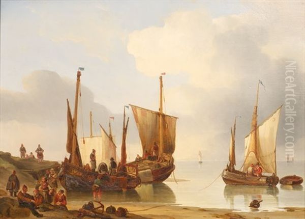 Les Bateaux Sur La Greve - view 1
