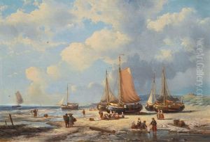 Fishing Boats On The Beach